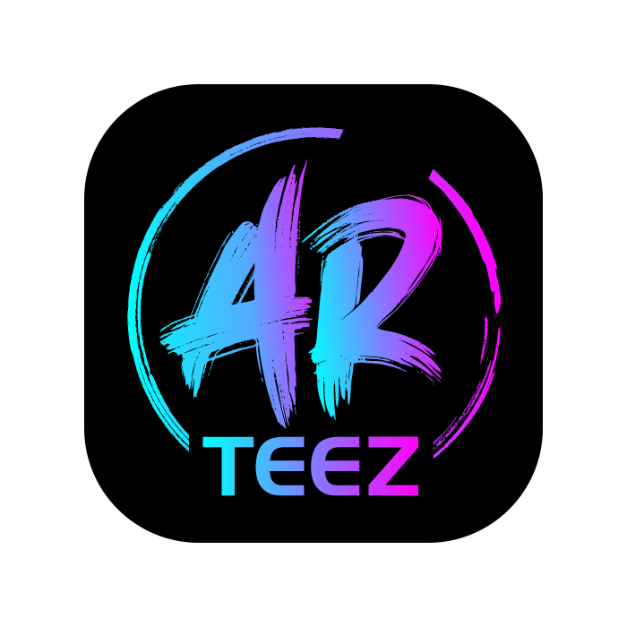 The AR Teez app logo as shown in the App Store and Google Play